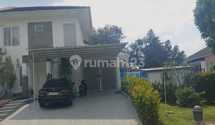 Rumah Ada Kolam Renang Siap Huni di Bukit Golf Hijau Sentul City Bogor 2