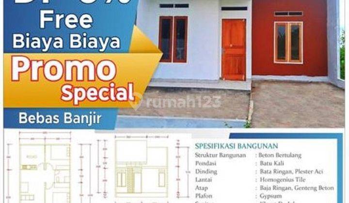 Promo 2 Juta Dapat Rumah Kpr Di Babelan Bekasi Dekat Sumarecon Dan Tol Tarumajaya 2