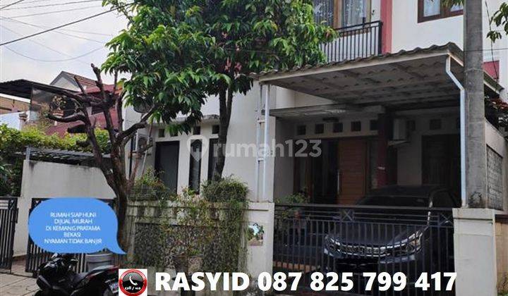 Dijual Murah Rumah Minimalis Modern 2 Lantai Terawat Siap Huni Di Dalam Komplek Perumahan Elite Kemang Pratama Kota Bekasi  1