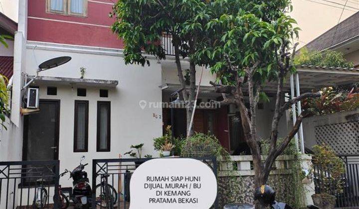 Dijual Murah Rumah Minimalis Modern 2 Lantai Terawat Siap Huni Di Dalam Komplek Perumahan Elite Kemang Pratama Kota Bekasi  2