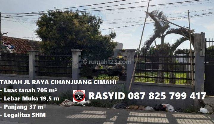 Dijual Murah Tanah Di Jalan Raya Cihanjuang Parongpong Cimahi Utara  1