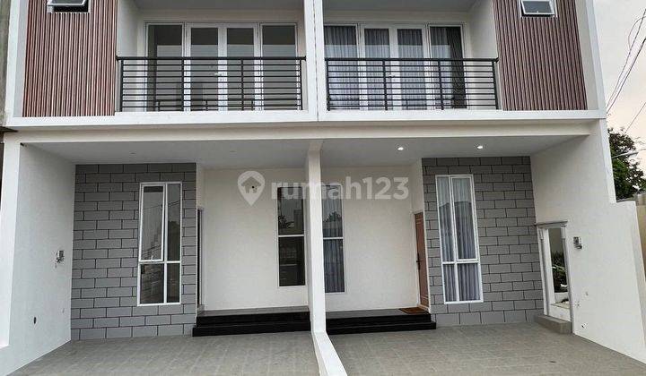 Rumah Cluster Scandinavian Di Cibubur Tapos Depok Cukup Booking Langsung Akad 1