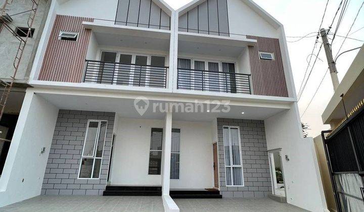 Rumah Cluster Scandinavian Di Cibubur Tapos Depok Cukup Booking Langsung Akad 2