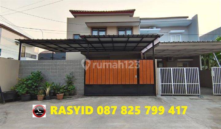 Dijual Rumah Bagus Mewah Kokoh Bata Merah Jalan Lebar Dalam Cluster One Gate System, Asri, Nyaman di Kodau, Jati Mekar Dekat Tol Jatiwarna Pondok Gede Bekasi Kota 1