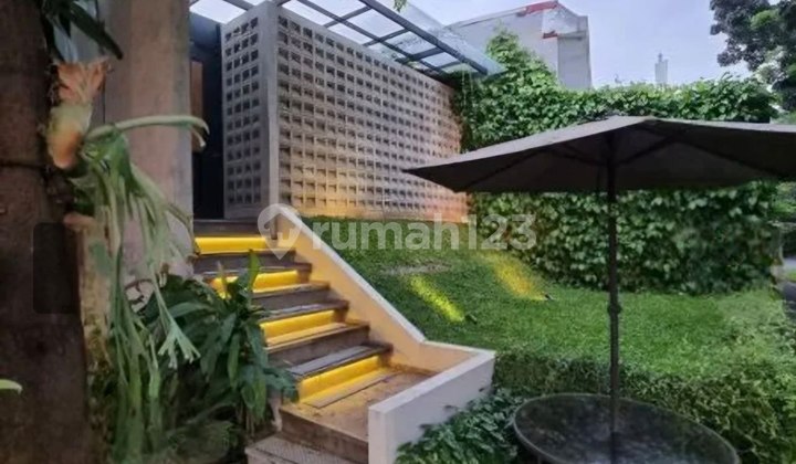 Rumah Konsep Villa Dekat Scbd di Rawa Barat Kebayoran Baru Jakarta Selatan