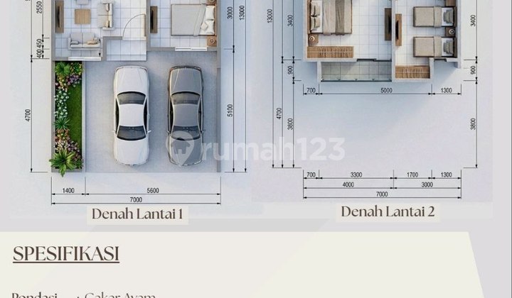 Rumah Baru Scandinavian Modern Kwalitas Premium Dekat ke Tol Jatibening & LRT Caman Kalimalang Bekasi Kota 2