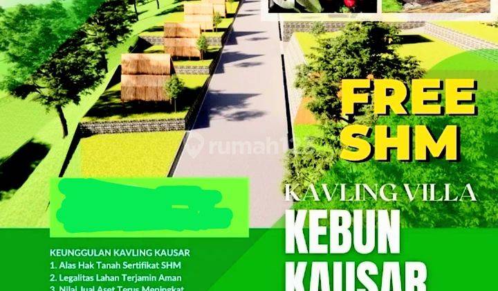 Kavling Villa Kebun Wisata Alam Kausar Puncak Dua 11