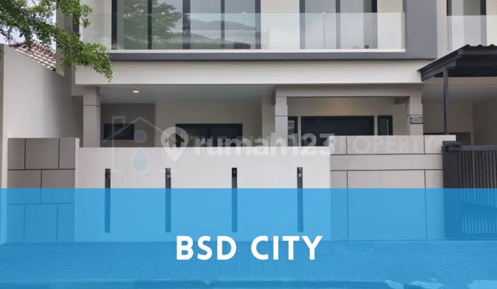 Modern House in BSD City Tangsel Complex Fully Renovated Quality Building Materials