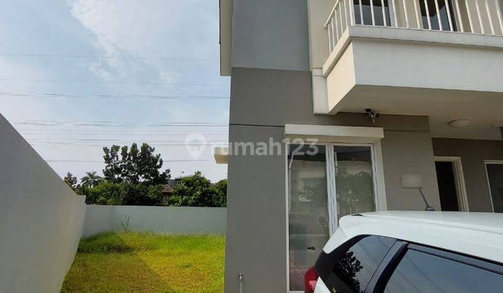 Jual Rugi Rumah Synthesis Homes Cirendeu Siap Huni Andesit Corner Depan Taman