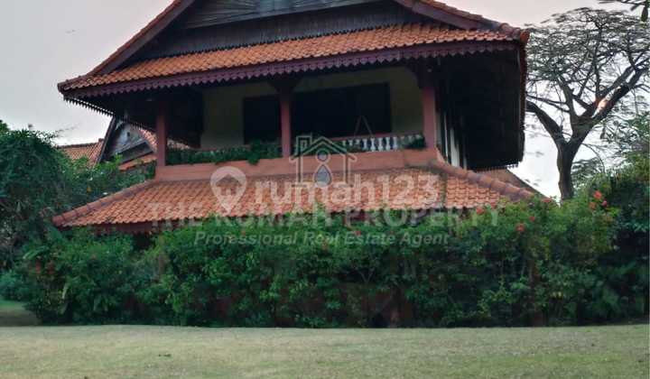 Dijual Rumah Villa Etnik Jawa Bali Tanah Luas di Cirendeu  8