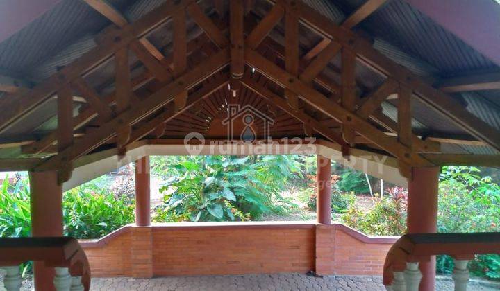 Dijual Rumah Villa Etnik Jawa Bali Tanah Luas di Cirendeu  12