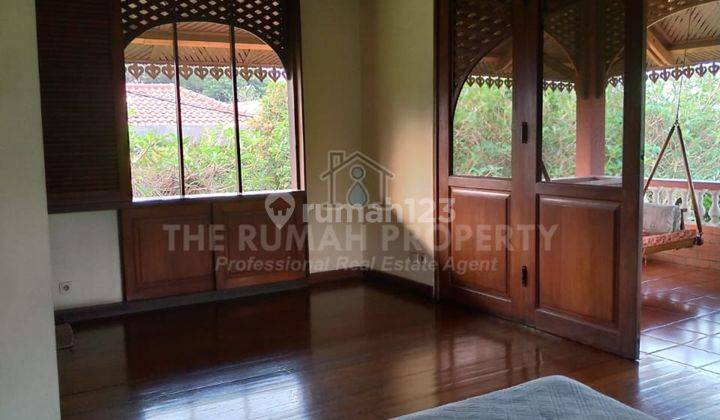 Dijual Rumah Villa Etnik Jawa Bali Tanah Luas di Cirendeu  17