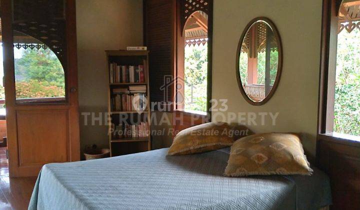 Dijual Rumah Villa Etnik Jawa Bali Tanah Luas di Cirendeu  21
