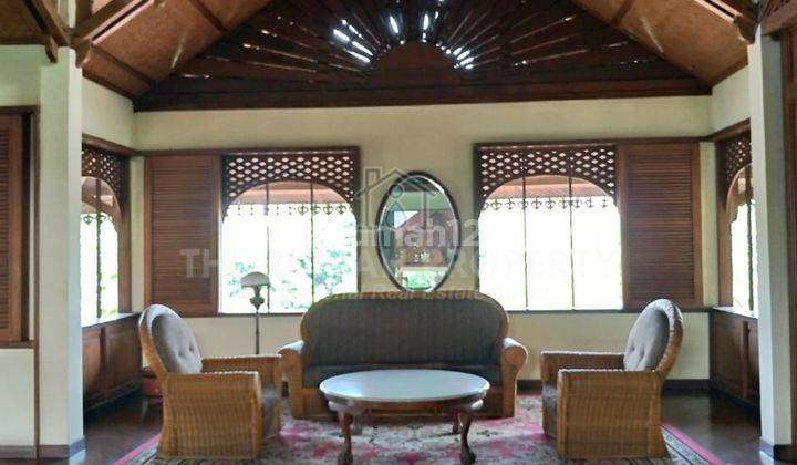 Dijual Rumah Villa Etnik Jawa Bali Tanah Luas di Cirendeu  24