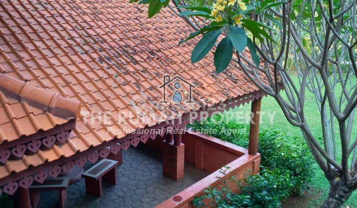 Dijual Rumah Villa Etnik Jawa Bali Tanah Luas di Cirendeu  25