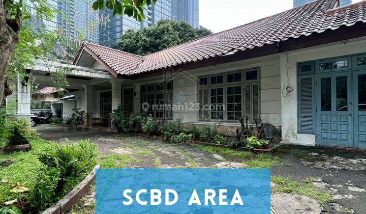 Rumah Lama Murah Selangkah Meuju Scbd Dan Bisa Dibangun Tempat Usaha 1