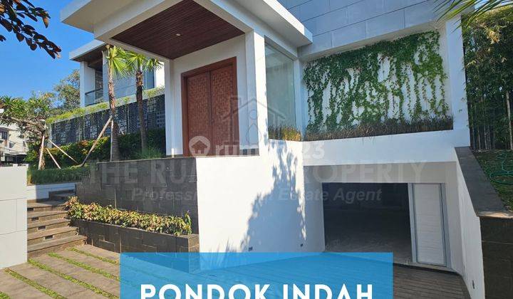 Brand New Rumah Modern Tropis Private Lift Pondok Indah Jaksel 1