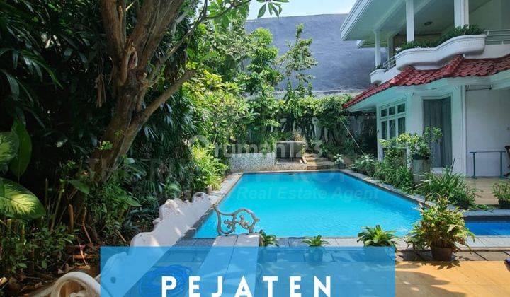 Rumah Modern Private Pool Pejaten Jakarta Selatan 1