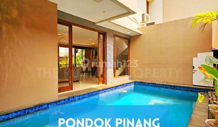 Rumah 4 Lantai Dalam Townhouse di Pondok Pinang Ada Swimming Pool 1