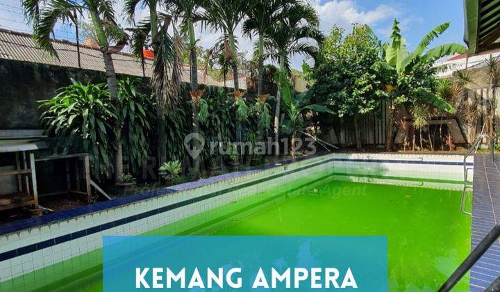 Rumah Mewah Ada Pool Dan High Spek Ampera Kemang Jaksel 1