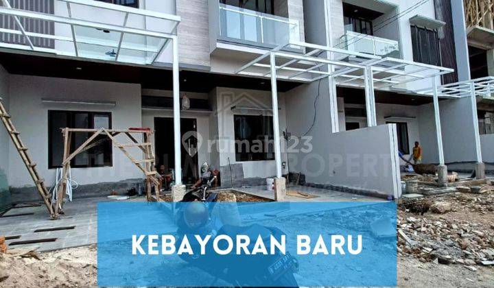 Rumah Baru Modern Unit Baru Kebayoran Baru Jaksel 1