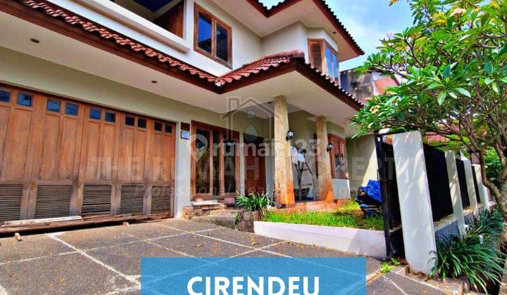 Rumah 2 Lantai Dalam Komplek di Cirendeu Siap Huni 6 Kamar 1