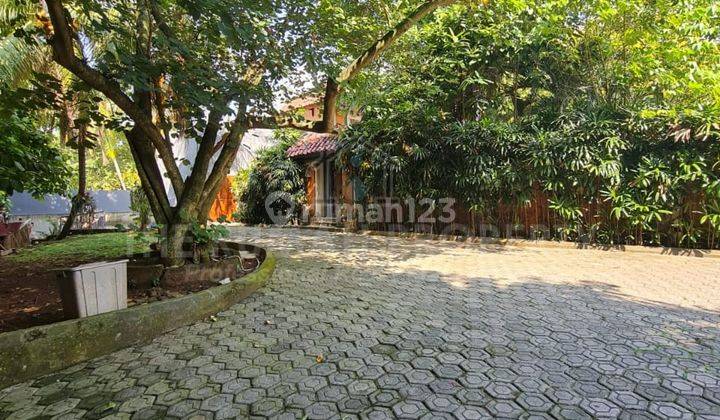 Rumah Mewah Etnic Bali Dijual di Cirendeu With Big Pool And Backyard 2