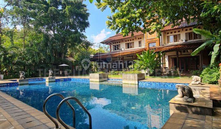 Rumah Mewah Etnic Bali Dijual di Cirendeu With Big Pool And Backyard 2