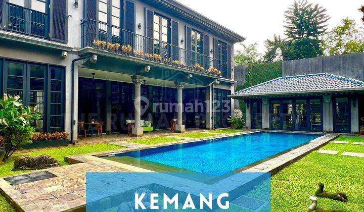 Dijual Murah Rumah Furnished Mewah Siap Huni di Kemang Jakarta 1