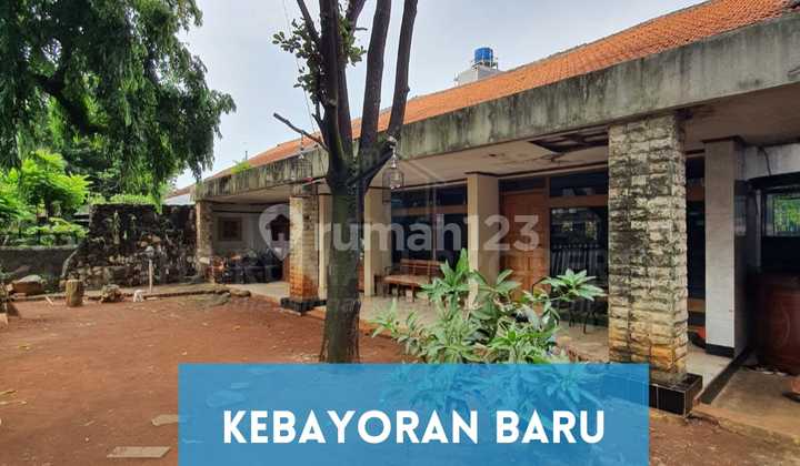 Rumah Hitung Tanah Saja di Lokasi Premium Kebayoran Baru
