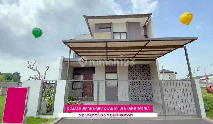 Rumah 2 Lantai Hook Dijual Dalam Perumahan Grand Wisata Bekasi