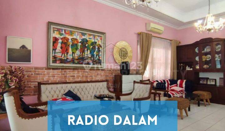 Jual Rumah 1 Lantai di Radio Dalam Jaksel 1