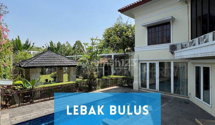 Rumah Mewah Dalam Komplek Lebak Bulus Dijual 1