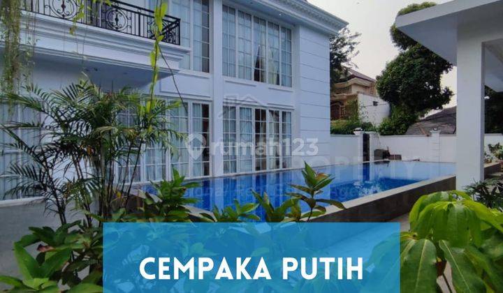 Rumah Mewah Cempaka Putih Jakarta Pusat Private Pool Modern Classic 1