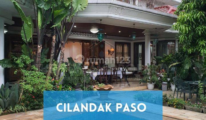 Rumah Mewah Siap Huni Private Pool Cilandak Paso Jakarta Selatan 1