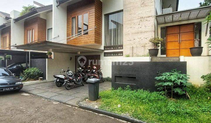 Rumah 2 Lantai Private Pool Dengan Basement Unit Furnished Pondok Pinang Dalam Townhouse 1