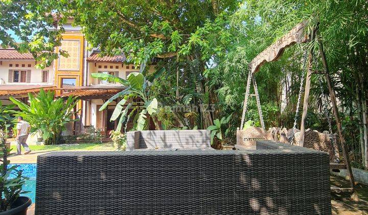 Dijual Rumah Mewah Etnik Bali Private Pool di Cirendeu Tangsel 2