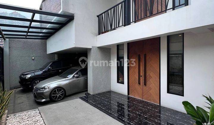 Rumah Mewah Scandinavian Bangka Jakarta Selatan Furnished Private Pool 2