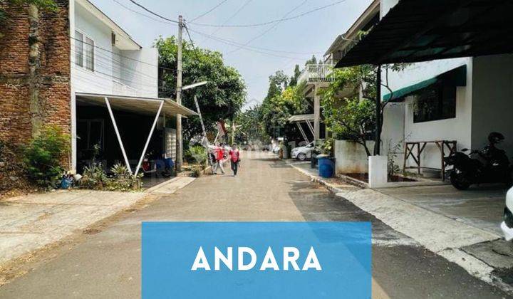 Rumah Townhouse 2 Lantai Andara Pondok Labu Pangkalan Jati Depok 1