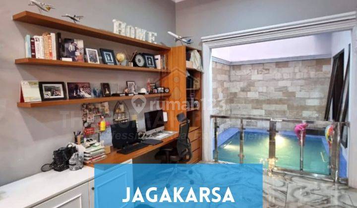 Rumah Cantik Jagakarsa Private Pool Dalam Townhouse Akses Tol 1