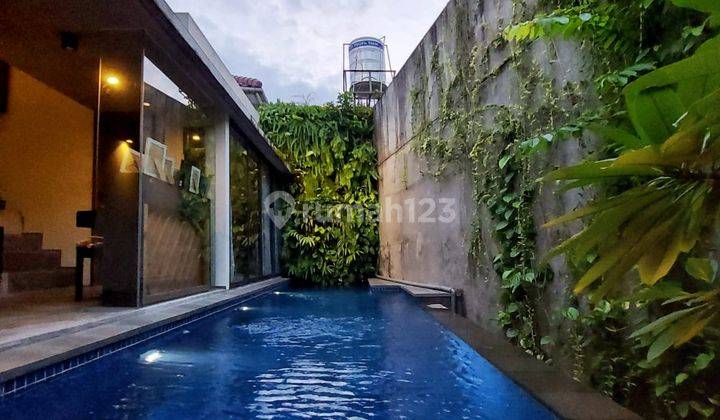 Dijual Rumah Bernuansa Tropical di Kebayoran Baru Jakarta Selatan 2