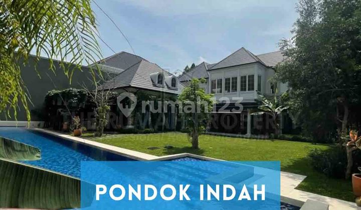 Dijual Rumah Mewah Gaya Prancis di Pondok Indah Jakarta Selatan Dijual Rumah Mewah Gaya Prancis di Pondok Indah Jakarta Selatan