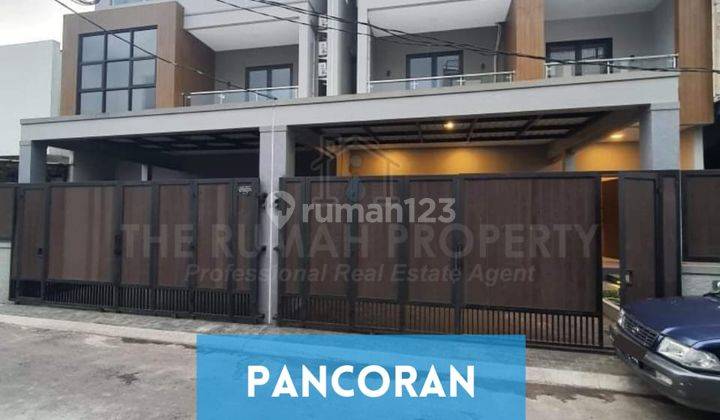 Rumah Mewah 3 Lantai Dengan Rooftop Dalam Komplek Elit Pancoran 1