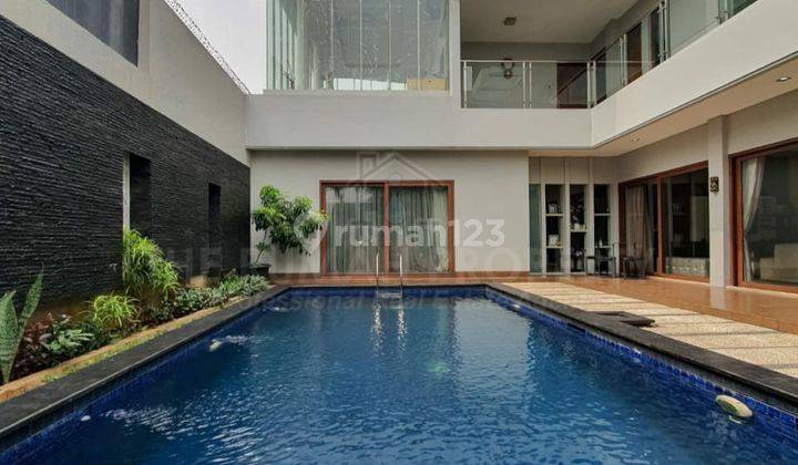 Jual Cepat Rumah Mewah Private Pool Permata Hijau 2 Jaksel 2