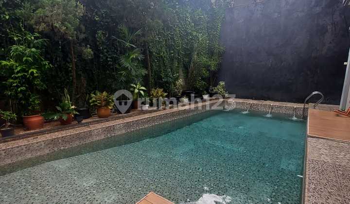 Rumah Pondok Indah One Gate Lingkungan Nyaman Dan Asri Private Pool 2