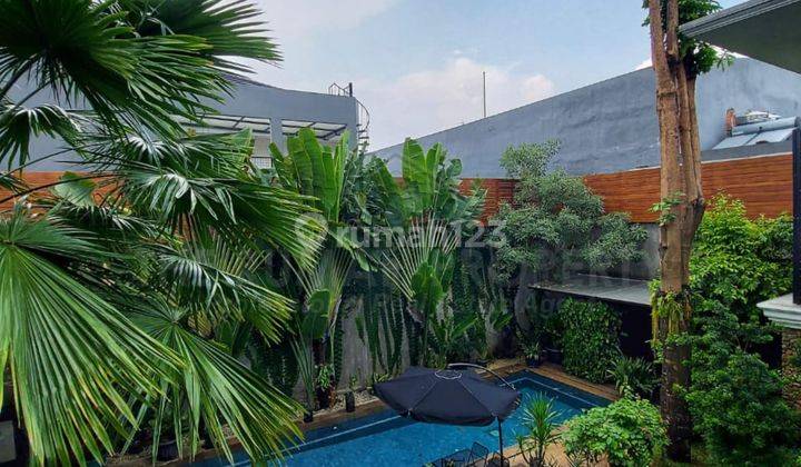 Rumah Mewah Ada Pool Dan Balkon Dalam Komplek Bintaro Tangsel 2