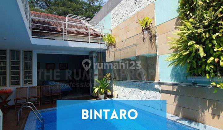 Rumah Mewah Full Furnished 3 Private Pool Bintaro Tangsel 1