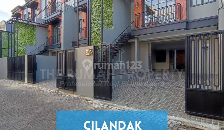 Townhouse 3 Lantai Modern Cilandak Dekat Ke Jalan Fatmawati 1