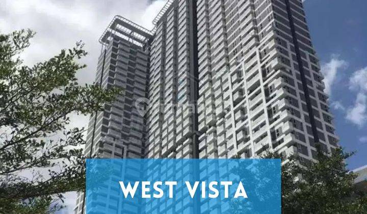 Dijual Murah Apartemen Studio Lantai Tinggi di West Vista Second 1