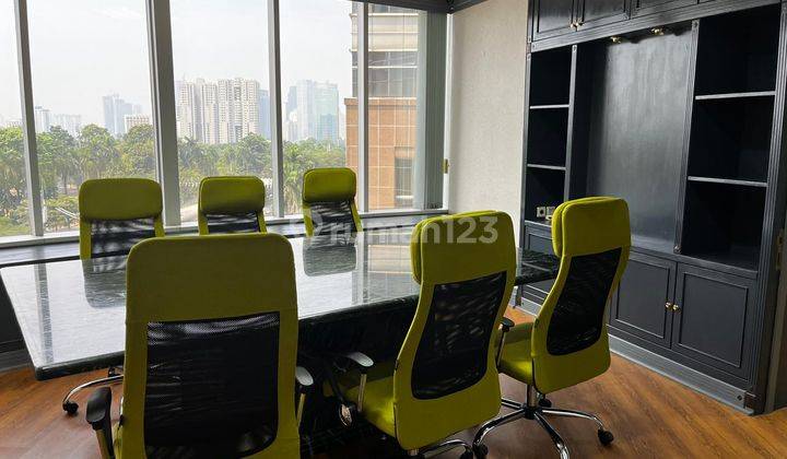 For Rent Furnished Office At Menara Sudirman Jakarta